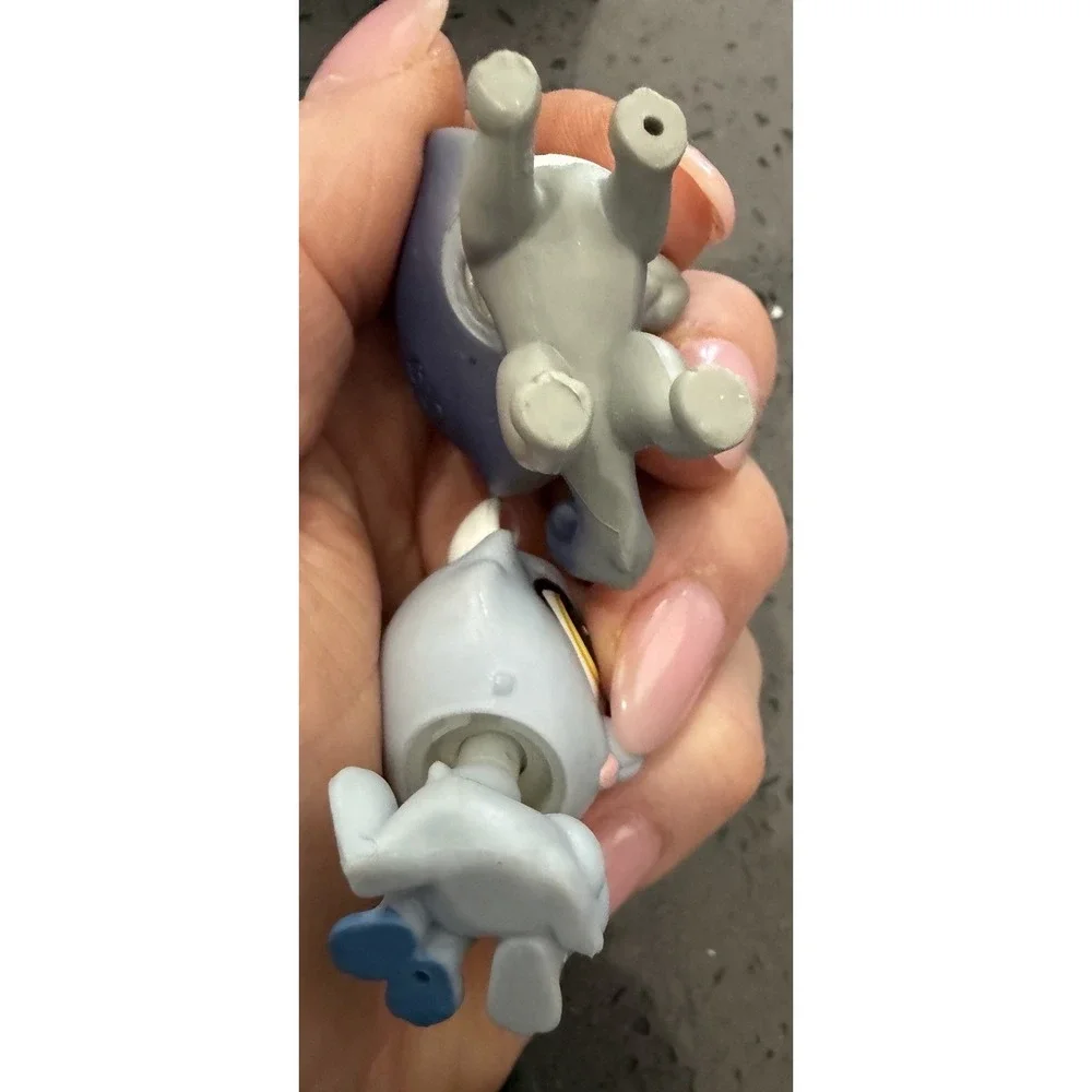 Lot‎ Of 2 Littlest Pet Shop Figures Pilot Pawsdale #300 & Snow Crystal Husky